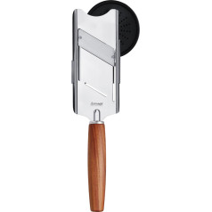 triangle 89 141 15 04 Fine Scythe with Plum Wood Truffle Slicer Made in Solingen / Germany Professional Quality Infinitely Adjustable Gourmebel for Very Thin Slices in Gift Box