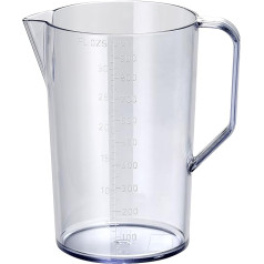 bamix MX 790024 Juice Jug with Handle, Plastic, Transparent, 14.5 x 10.5 x 16 cm