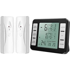 Brifit Fridge Thermometer, Digital Freezer Thermometer