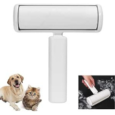 CATISM Pet Hair Remover Brush, Double-Sided Reusable Lint Roller Cat Hair Remover Tool for Clothes Furniture Sofas Carpets Cleaning