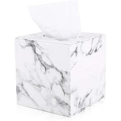 GORESE Tissue Dispenser - Square Napkin Holder Pumping Paper Case Dispenser for Home Office Car Automotive Decoration