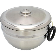 GSD Salad Spinner in Stainless Steel with Pull Cord