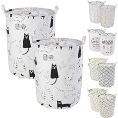 LessMo Laundry Baskets with Cover