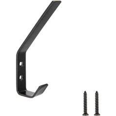 Amazon Basics AB6000-FB-5 Coat Hook Matt Black