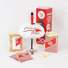 Popcornloop sākuma komplekts Oriģinālā popkorna mašīna popkornam mājas kinozālei retro mājas kinozālei popkorna gatavotājs popkorna gatavotājs popkorna gatavotājs