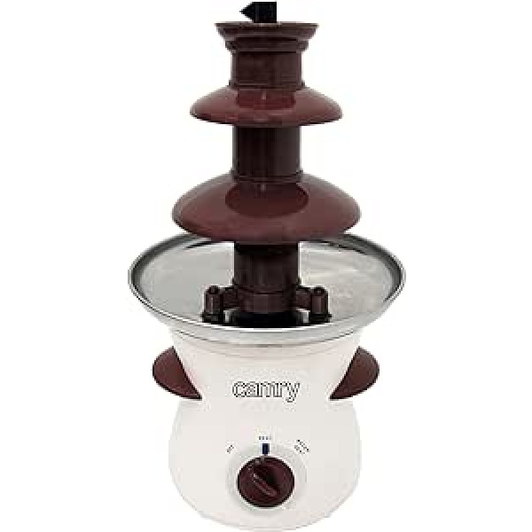 CAMRY CR 4457 CR4457 Chocolate Fountain, Stainless Steel, White