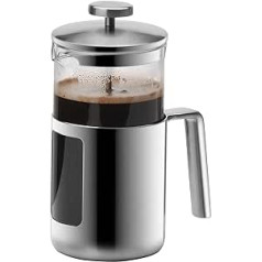 WMF Coffeepress Kult French Press kafijas automāts astoņām krūzēm Cromargan nerūsējošā tērauda matēta matēta