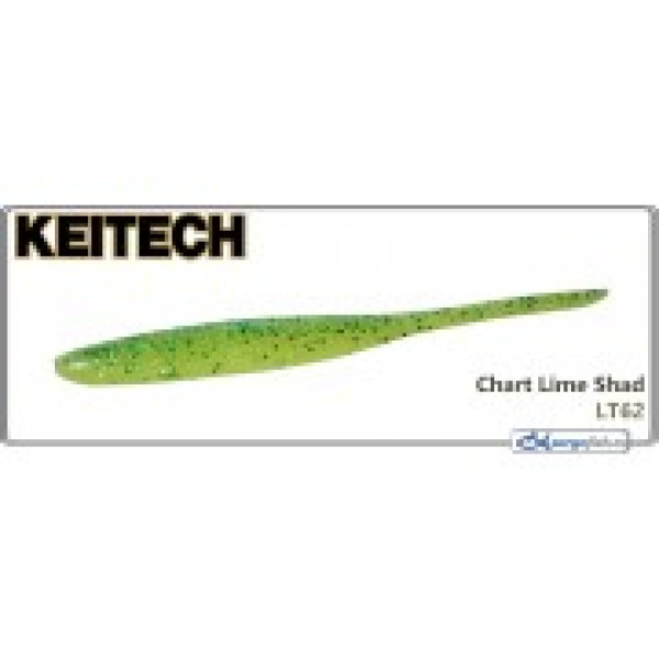 Silikona māneklis KEITECH Shad IMPACT 5.0 - LT62