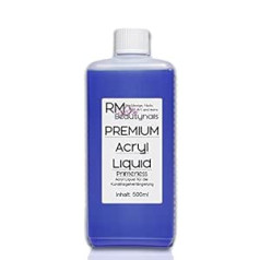 Rm Beautynails Primerless Acrylic Liquid Various Sizes for Nail Design, Studio Quality 500ml