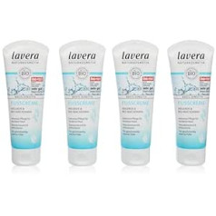 Lavera Foot Cream Base Sensitive - с целебной глиной и органической макадамией - Интенсивный уход за сухой кожей - для гладких и мягких ног - Натуральная ко