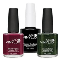 CND Vinylux Decadence Plus Pretty Poison Plus Top Coat 15 мл, 1 шт. в упаковке (1 x 45 мл)