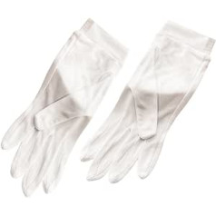 Housoutil 1 Pair Care Gloves Losjons Cimdi Cimdi roku kopšanai Cimdi sausām rokām Cimdi izgatavoti no parafīna vaska Roku losjoni White Household Mulberry Silk Rokassprādze