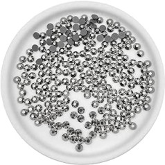 Mulutoo 1000gb Hotfix Rhinestone Crystal Clear AB Rhinestones amatniecībai Apģērbi DIY Dekorācijas SS20 4,6-4,8mm (XS069 - Mineral Grey)