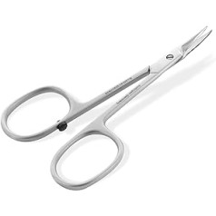 Otto Herder Manicure OTTO HERDER Cuticle Scissors Extra Fine 9 cm from Solingen, Extra Sharp Cuticle Scissors Tower Tip Made of Stainless Steel for Removing Dead Cuticles for Fingernails and Toenails, with Stopper