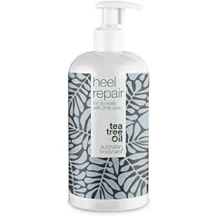 Tea Tree Oil Australian Bodycare Papēžu krēms ar tējas koka eļļu un 25% urīnvielu - 500 ml | 100% vegāns | Kaulu noņemšanas līdzeklis sievietēm un vīriešiem | Krekinga ziede | Anti Callus & Anti-Dry Skin pēdu krēms | Optimāla pēdu kopša