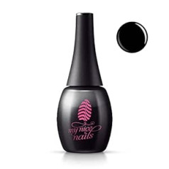 My Nice Nails Black Beauty - 077 - Gēla laka no My Nice Nails - Just More Beautiful - 12 ml - Noturīgs 3 līdz 4 nedēļas - Īpaši spīdīgs vai matēts - Unikāls pudelītes dizains