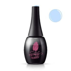 My Nice Nails Blue Spark - 043 - Gēla laka no My Nice Nails - Just More Beautiful - 12 ml - Noturīgs 3 līdz 4 nedēļas - Īpaši spīdīgs vai matēts - Unikāls pudelītes dizains