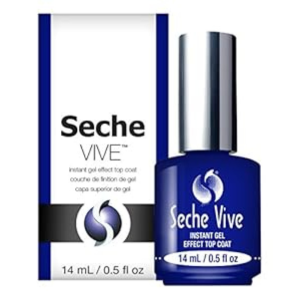 Seche Vive Instant Gel Effect Top Coat 14 Ml