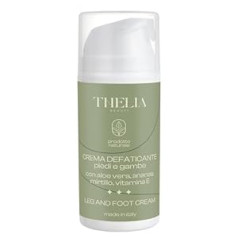 Thelia Beauty Moisturising Leg and Foot Cream with Aloe Vera, Pineapple, Blueberry and Vitamin E, Natural Product without Parabens, Dermatologically Tested, Made in Italy, 100 ml