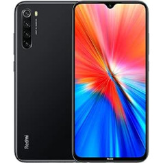 Xiaomi Redmi Note 8 (2021) — viedtālrunis 64 GB, 4 GB RAM, divas SIM kartes, Space Black