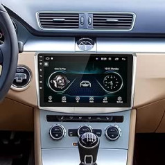 [1+32G] Android 13 Android automašīnas radio ar satelīta navigācijas ierīci VW Passat B6 B7 Magotan CC, 10,1 collas skārienekrāns ar Wi-Fi savienojumu/Bluetooth/FM uztvērēju/USB/EQ/Mirror Link Android iOS tālrunim