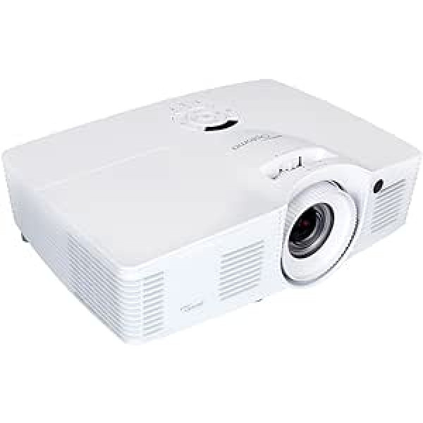 Optoma DH401 DLP projektors (Full HD, 4000 Lumen, 15.000:1 Kontrasts, 3D, tālummaiņa 1,6x)