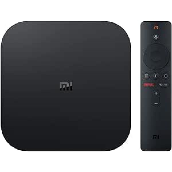 Xiaomi Mi-TV-Box S — reproducēšanas straumēšana EN 4K Ultra HD, Bluetooth, Wi-Fi,