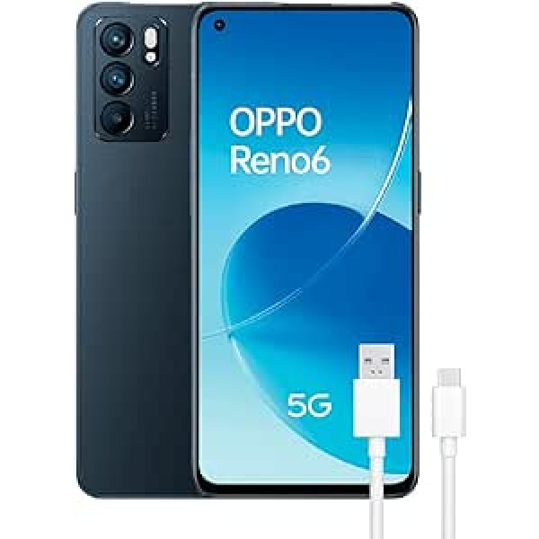 OPPO Reno6 5G, Dual, 128GB 8GB RAM, Stellar Black