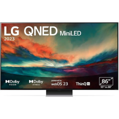 LG 86QNED866RE 218 cm (86 collas) 4K QNED MiniLED televizors (Active HDR, 120 Hz, Smart TV) [Modeļa gads 2023]