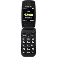 Primo 401 , Doro , atbloķēts - GSM Mobiltelefon mit großem beleuchtetem Farbdisplay - rot