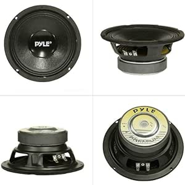 WOOFER ZEMS VIDĒJS DIFFUCORS ZEMA TOŅA SKAĻRUŅIS PYLE PPA6 PPA 6 NO 16,50 CM 165 MM 6,5 collas NO 150 W RMS E 400 W MAX CON IMEDANCE 8 OHM MĀJAS dīdžejiem, ballītēm, ballītēm. TE, TE, DISKO