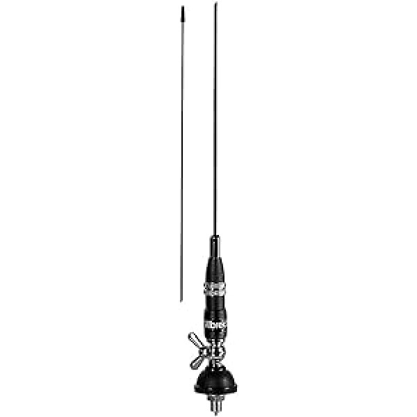 CB Albrecht Racer 90 Aerial 115cm with Cable Black