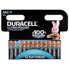 Duracell Ultra AA sārma baterijas