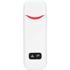 Dpofirs USB WiFi modems, 100Mbps WiFi modema zibatmiņa, pārnēsājams WiFi tīklājs, integrēta 4G/3G/WiFi antena, kabatas tīklāja maršrutētājs, SIM kartes tīkla adapteris