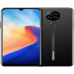 Blackview A80, Android 10 viedtālrunis bez līguma, 4G lēts, 6,21 collas HD + ekrāns, četras atpakaļskata kameras, 2 GB + 16 GB, 4200 mAh akumulators, 8,8 mm gluds un plāns dizains, divu SIM kartu mobilā tālruņa GPS