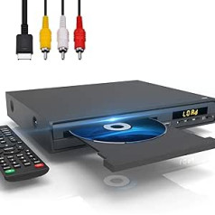 Maite DVD atskaņotājs, vairāku reģionu DVD atskaņotājs televizoram, HDMI AV ports/USB ieeja/mikrofona ieeja, atbalsts NTSC/PAL sistēmai, tālvadības pults, HD DVD atskaņotājs ar visiem reģioniem