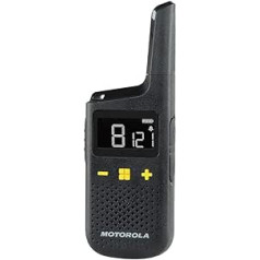 Motorola XT185 divvirzienu radio 16 kanāli 446,00625-446,19375 MHz melns