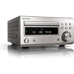 Denon RCD-M41DAB FM/DAB/CD uztvērējs, Bluetooth Silber