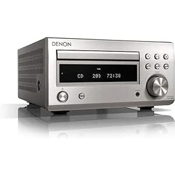 Denon RCD-M41DAB FM/DAB/CD uztvērējs, Bluetooth Silber