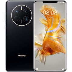 HUAWEI Mate 50 Pro, Ultra Aperture XMAGE kamera, 8GB + 256GB, 66W HUAWEI SuperCharge, 4700mAh augstas veiktspējas akumulators, melns, vācu versija