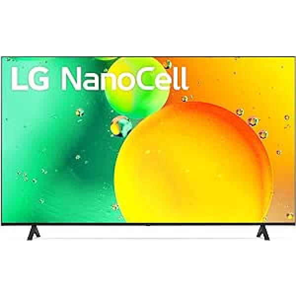 LG 75NANO756QA televizors 189 cm (75 collas) NanoCell TV (Active HDR, 60 Hz, Smart TV) [Modeļa gads 2022]