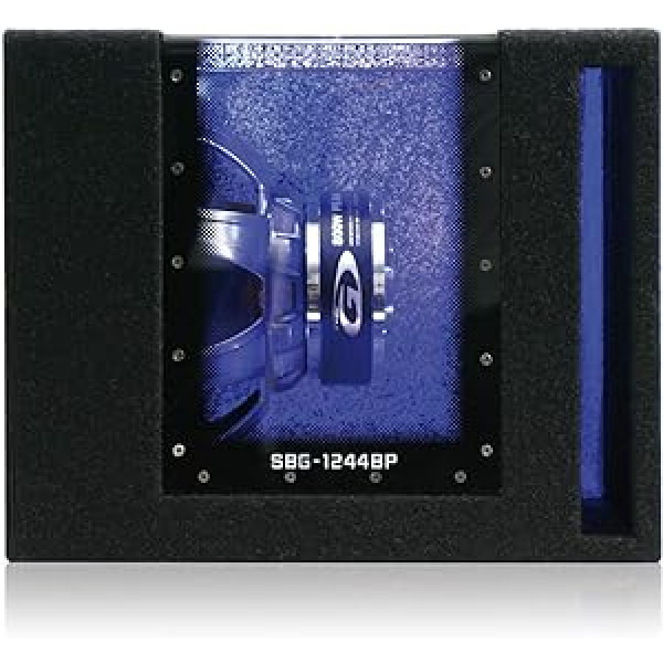 Alpine SBG-1244BP zemfrekvences skaļrunis G Serie 12" (2Ω), Pasa-Banda (800W max, 250W RMS) Schwarz