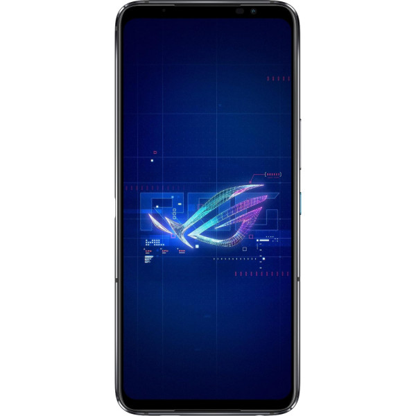 ASUS ROG Phone 6 5G viedtālrunis (16+512 GB, 6,78 collu Full HD+ 165 Hz AMOLED displejs, Snapdragon 8+ Gen1, trīskārša kamera 50 MP, 6000 mAh akumulators) [ar ekrāna aizsargu, kas paredzēts tikai Amazon] Storm White