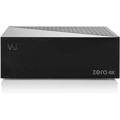 VU+ Zero 4K DVB-C/T2 Linux kabeļa uztvērējs melns