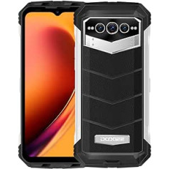 DOOGEE 5G āra viedtālrunis bez līguma VMAX, 22000 mAh akumulators, izmērs 1080 astoņkodolu 12GB + 256GB, 6,58 collas 120Hz FHD+, 108MP trīskāršā AI kamera (20MP Night Vision), mobilā Android 12 IP68