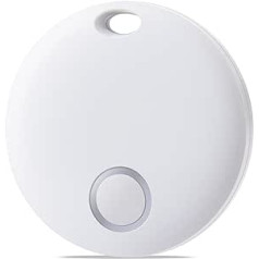 Reyke Key Finder Atslēgu meklētājs, Bluetooth viedais izsekotājs atslēgām, bagāžai, seifam, darbojas ar Apple Kur? Lietotne (tikai iOS), IP67 ūdensizturīga, līdz 1 gadam akumulatora darbības laiks