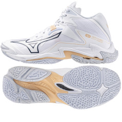 Mizuno WAVE LIGHTNING Z8 MID apavi V1GC240535 / 42 / balts