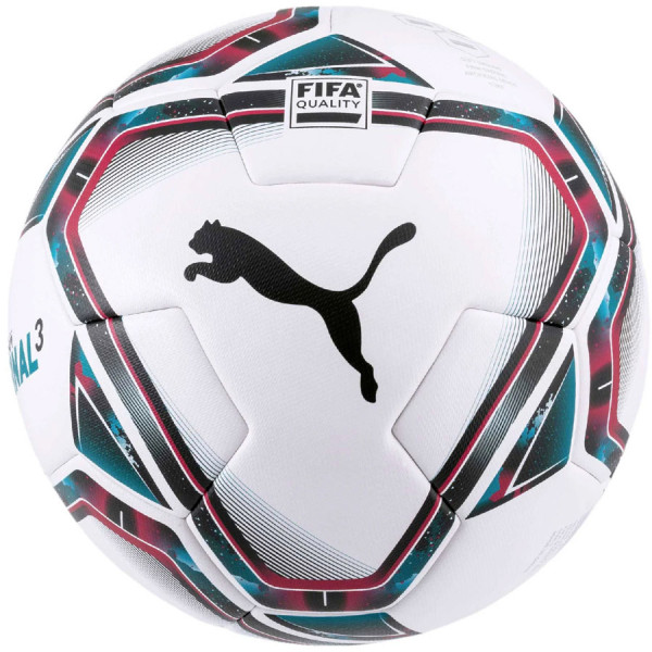 Puma teamFINAL 21.3 Fifa Quality bumba 083306-01 / balta / 4