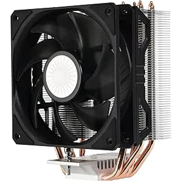 Cooler Master Hyper 212 EVO V2 CPU Cooler with LGA1700 Holder, Processor Fan with Offset Heatsink, 4 Direct Contact Heatpipes, X-Vents Design, 120 mm SickleFlow Fan