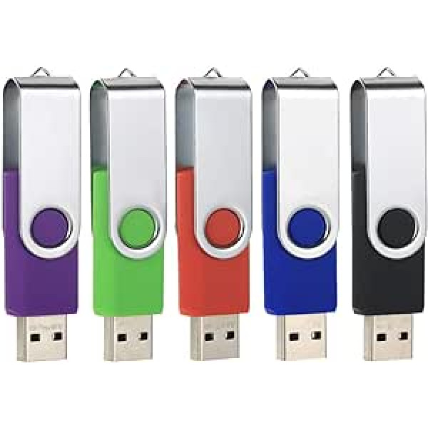 Vairumtirdzniecība 5/10/20gab USB 2.0 zibatmiņas diska Memory Stick U Stick PC Wins 7/8/10 (2GB, 5gab)